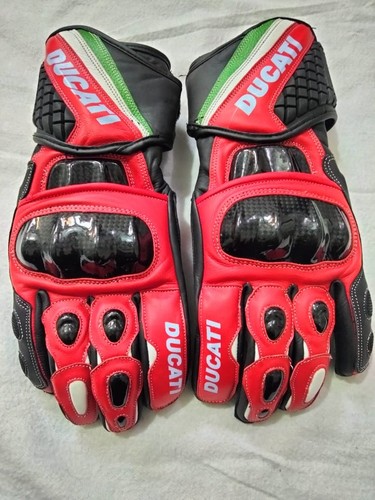 Ducati guanti pelle moto - pelle,