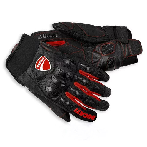Ducati guanti pelle moto - ducati,