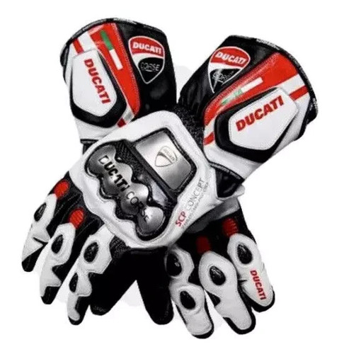 Ducati guanti pelle moto - ducati,