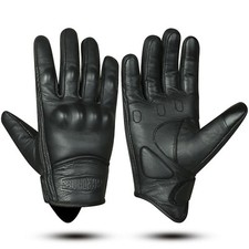 Guanti da moto in pelle da