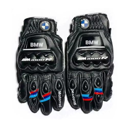 Guanti pelle moto corsa - in, da