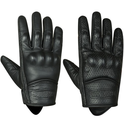 Moto guanti estivi pelle - guanti,